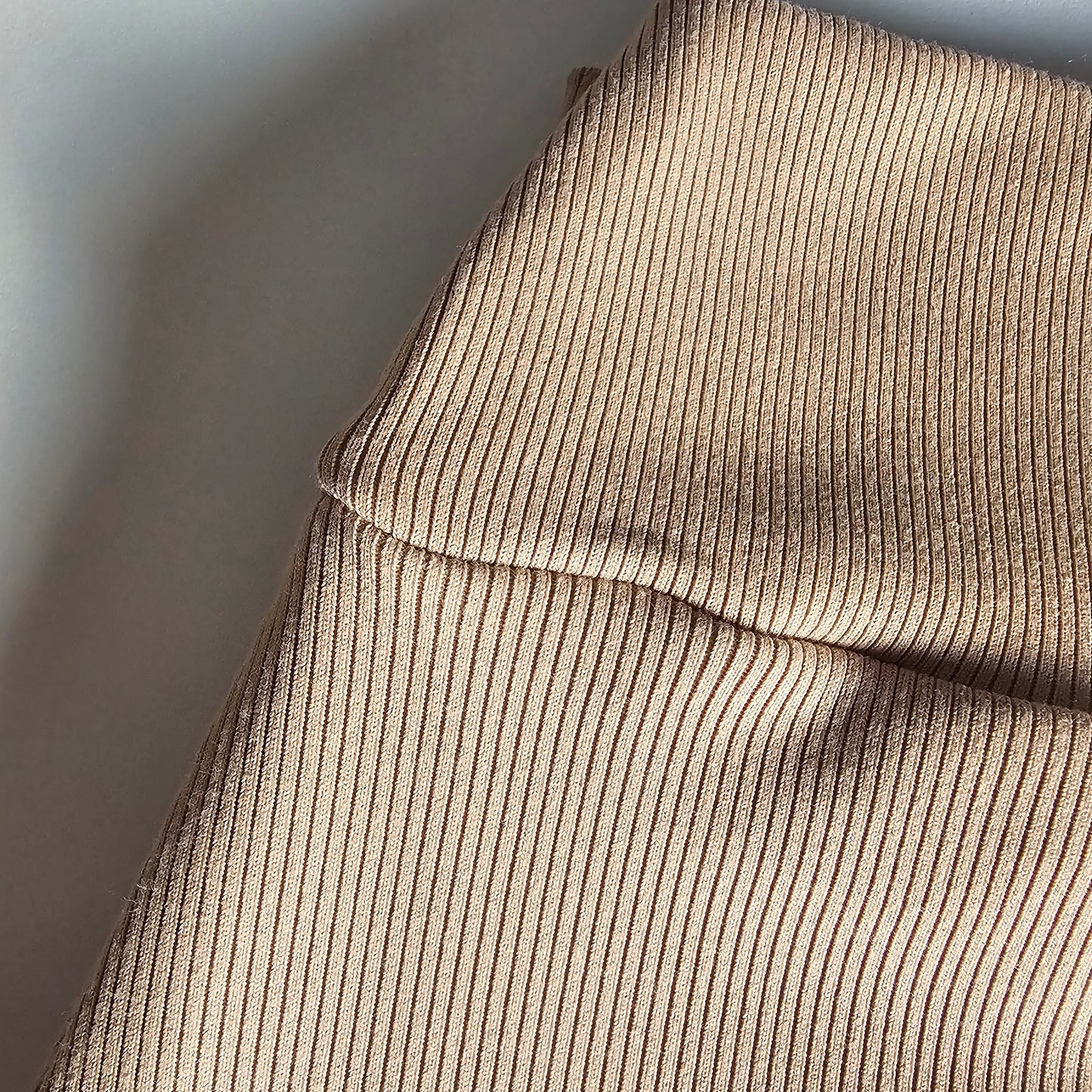 Khaki Ribbed (Girl Skirt)