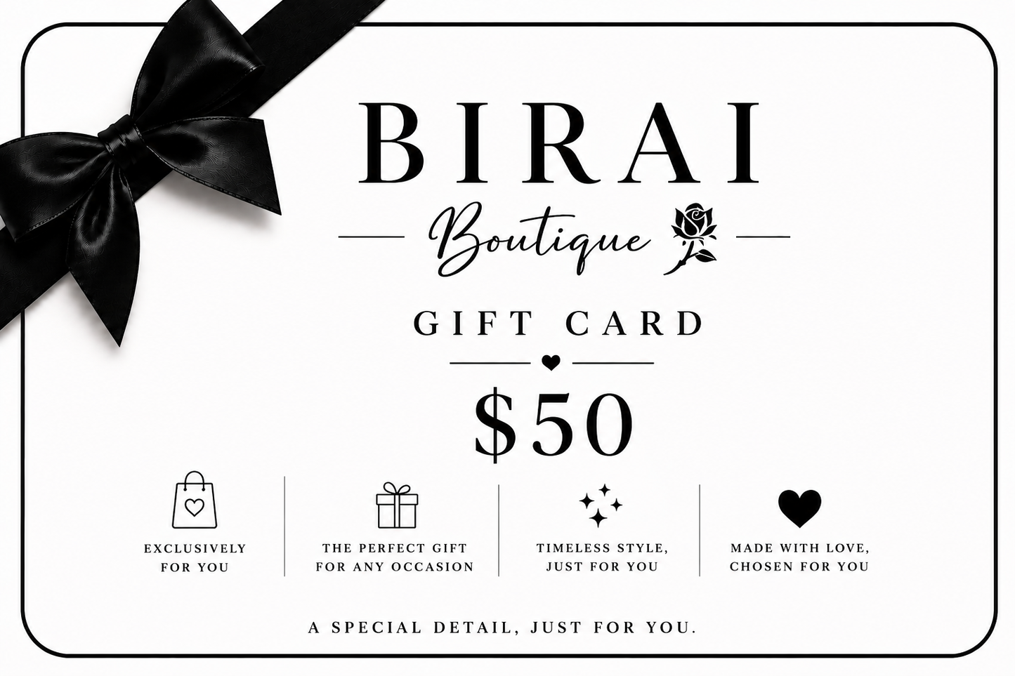Gift Card Birai Boutique