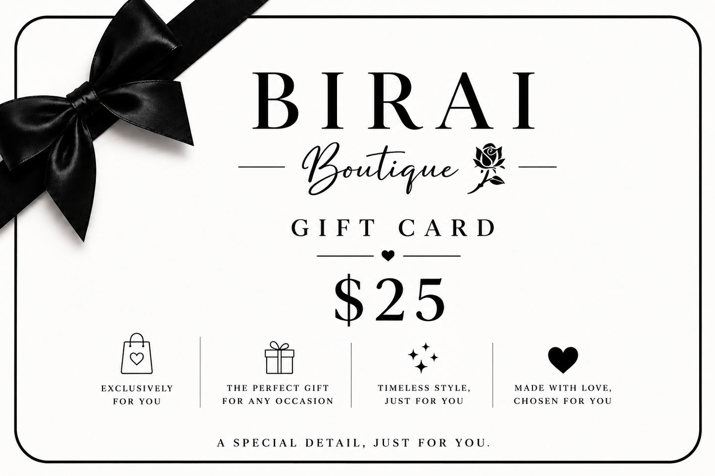 Gift Card Birai Boutique