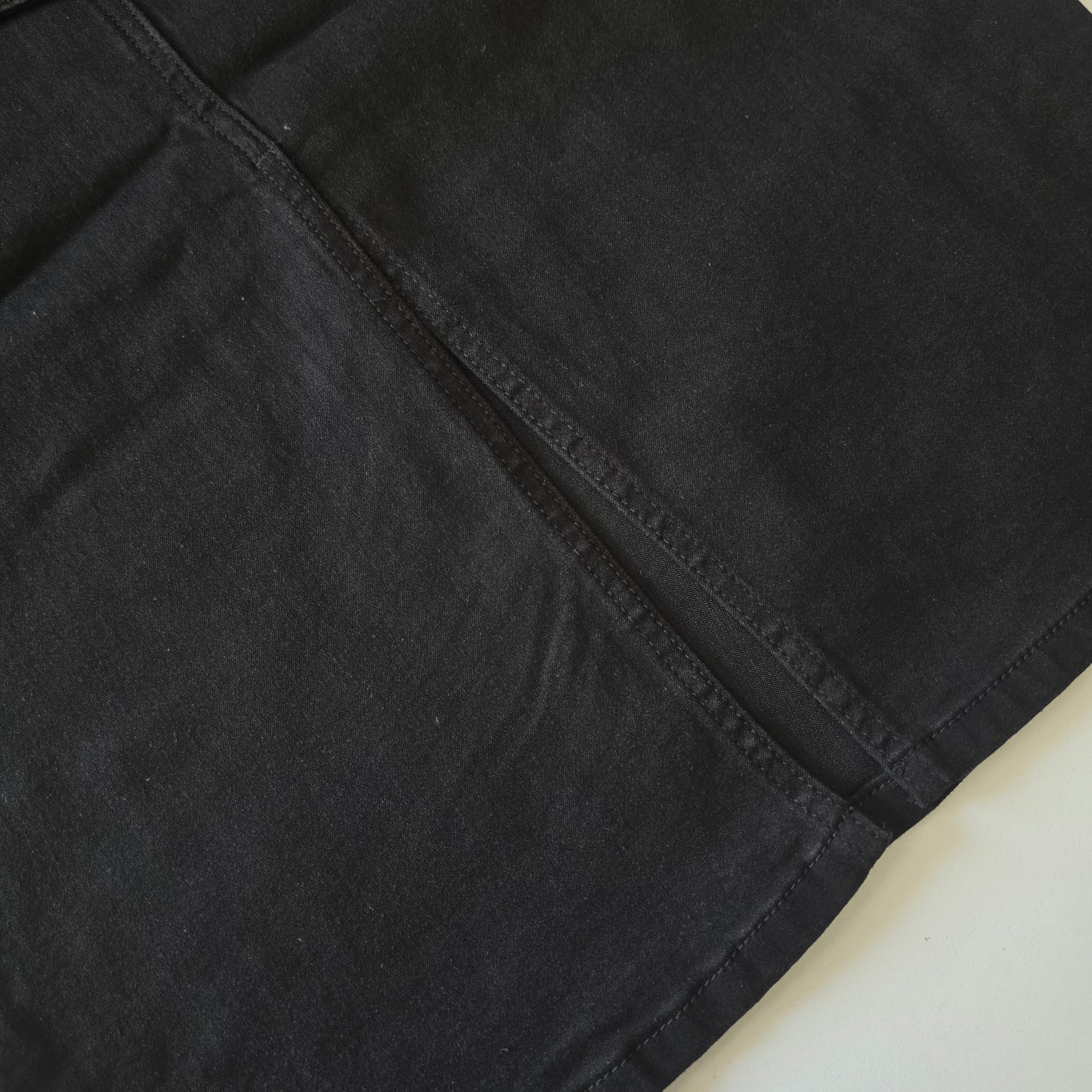 Black Denim skirt