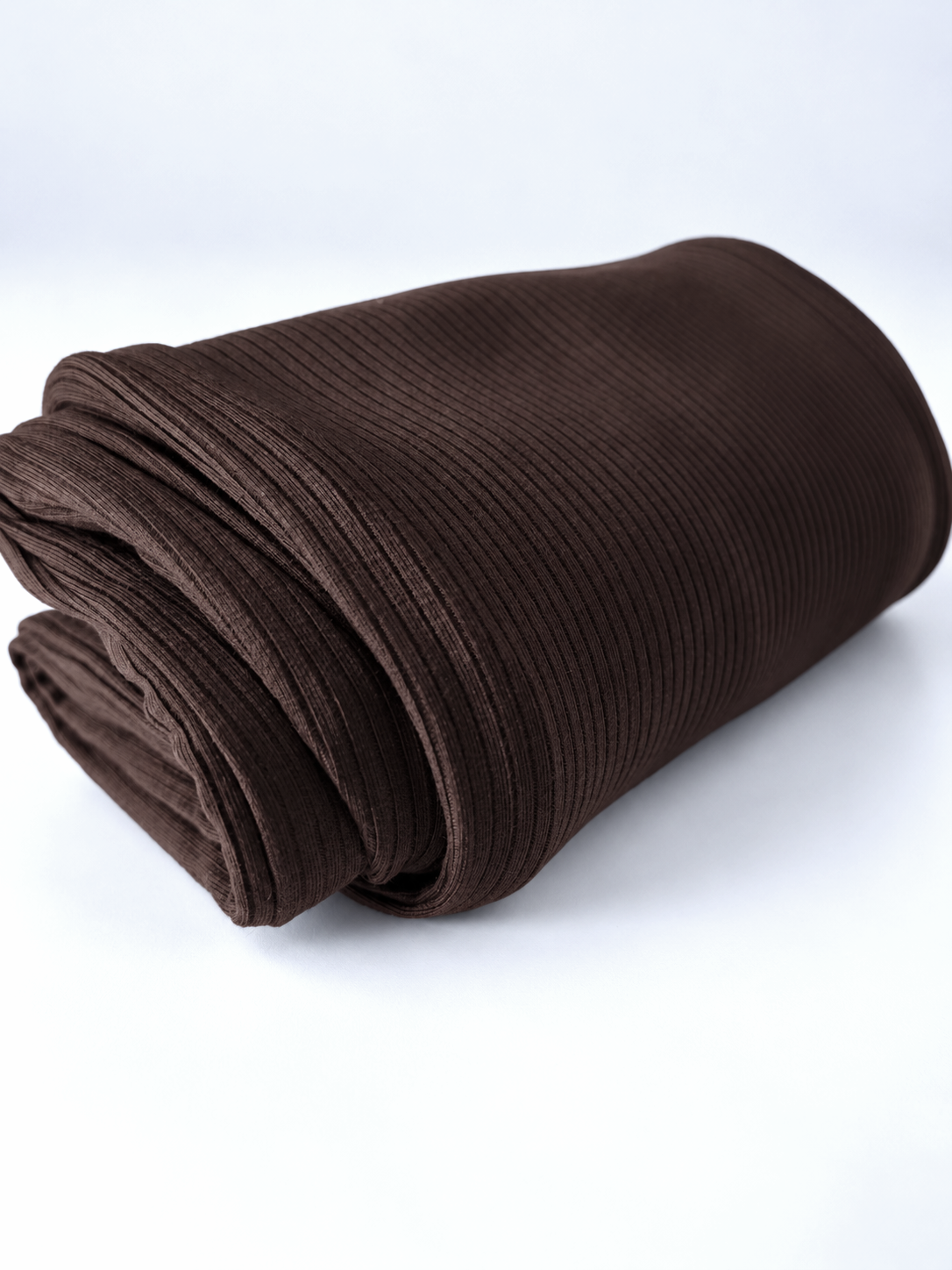 Double-Layer Maxi Pencil Skirt | Dark Brown