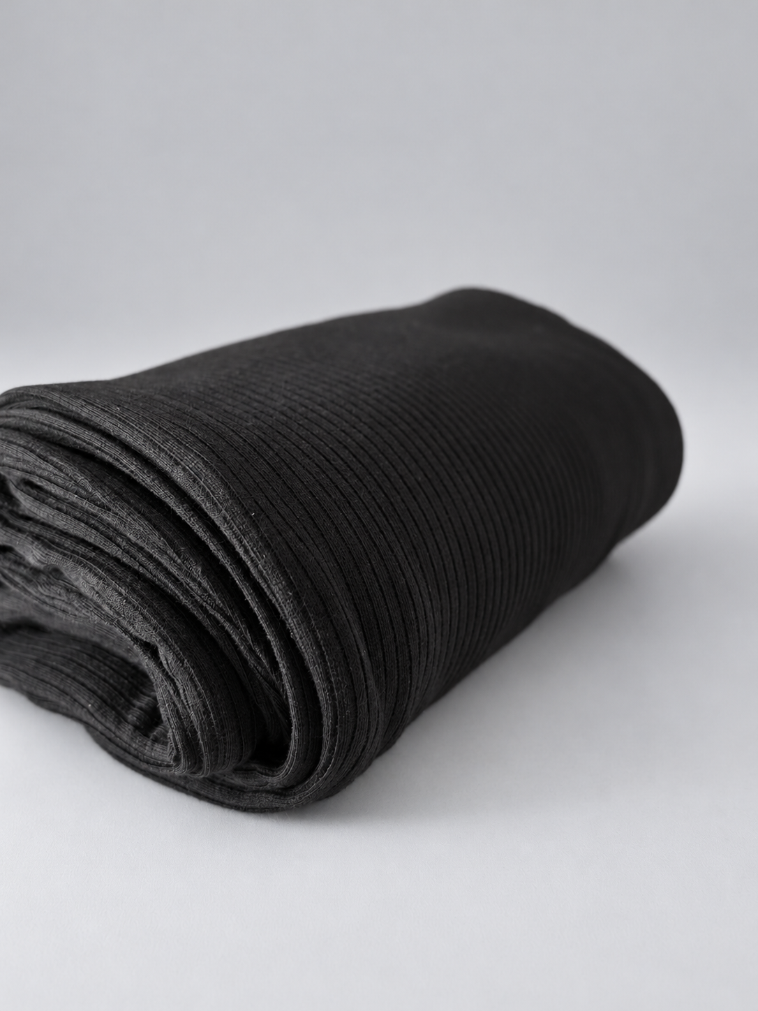 Double-Layer Maxi Pencil Skirt | Black