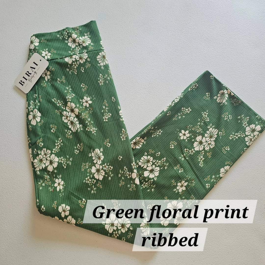 Green floral