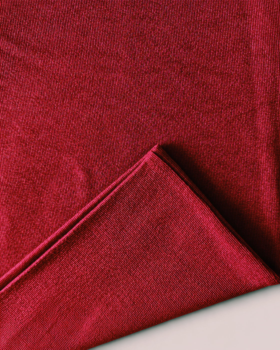 Double-Layer Maxi Pencil Skirt | Cranberry